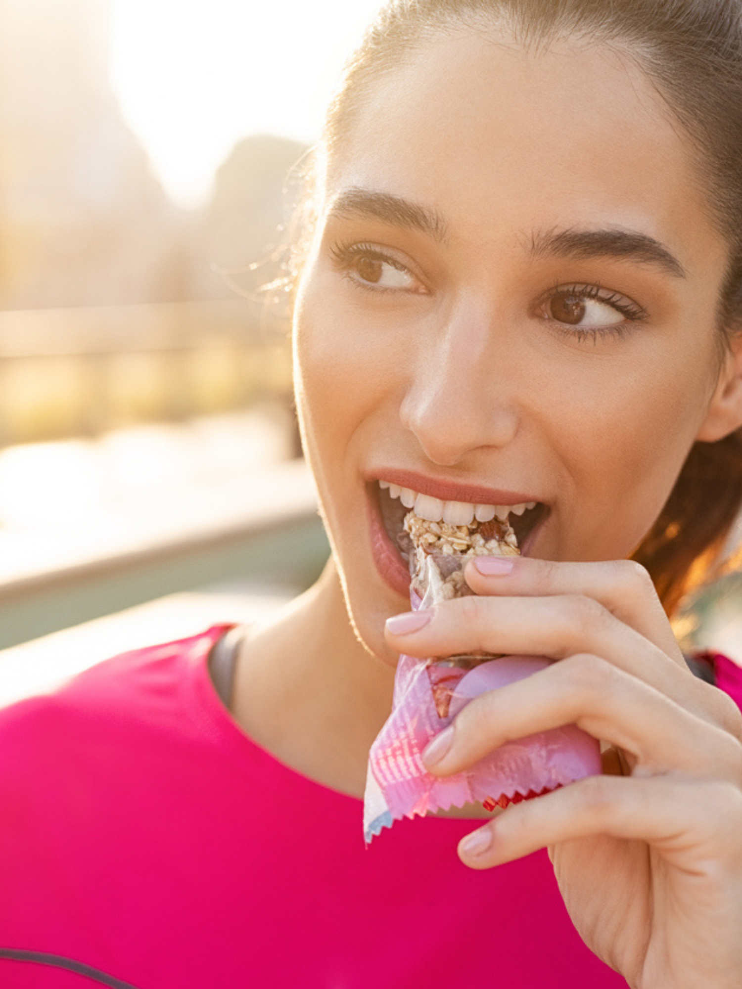 Picture Healthy Snack Woman Picture Healthy Snack Woman